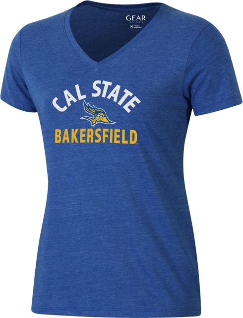 California State University - Bakersfield Roadrunners Women's V-Neck Short Sleeve T-Shirt
