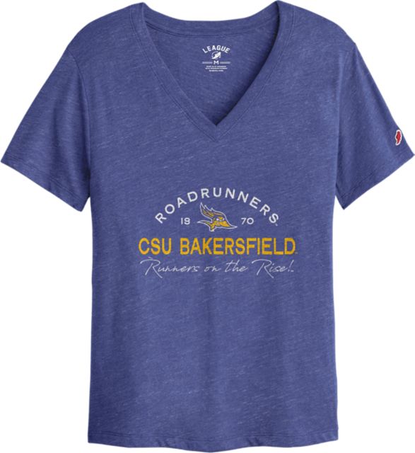 California State University - Bakersfield Roadrunners Women's V-Neck Short Sleeve T-Shirt