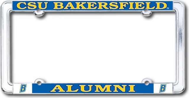California State University - Bakersfield Alumni Thin Dome License Plate Frame