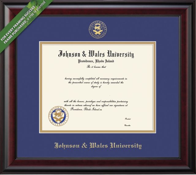 Johnson & Wales University 8.5'' x 11'' Classic Diploma Frame