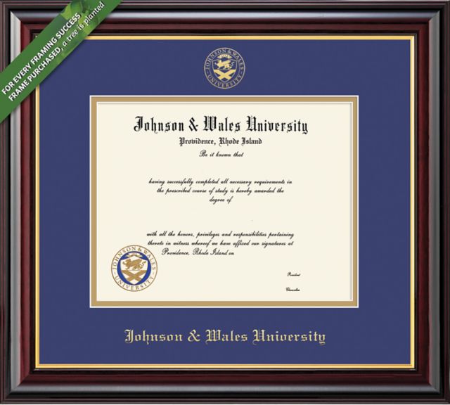 Johnson & Wales University 8.5'' x 11'' Windsor Diploma Frame