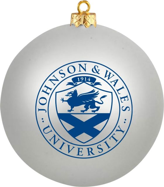 Johnson & Wales University Round Shatterproof Ornament