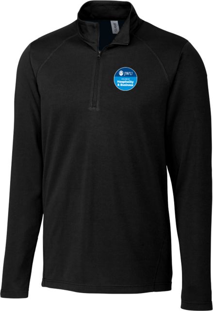 Johnson & Wales C&B   Clique Ice Pique Half Zip JWU College of Hospitality & Business Badge - ONLINE ONLY