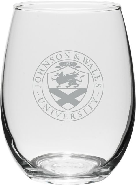 Johnson & Wales University 15 oz. Wine Glass