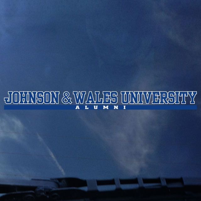 Johnson & Wales University Alumni Strip Decal