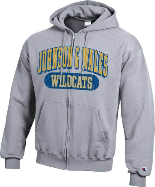 Johnson & Wales University Full Zip Hooded Sweatshirt