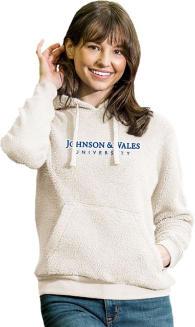 Johnson & Wales University Women's Sherpa Hooded Sweatshirt
