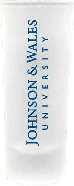 Johnson & Wales University Frosted Collector's Glass