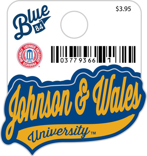 Johnson & Wales University Mini Sticker