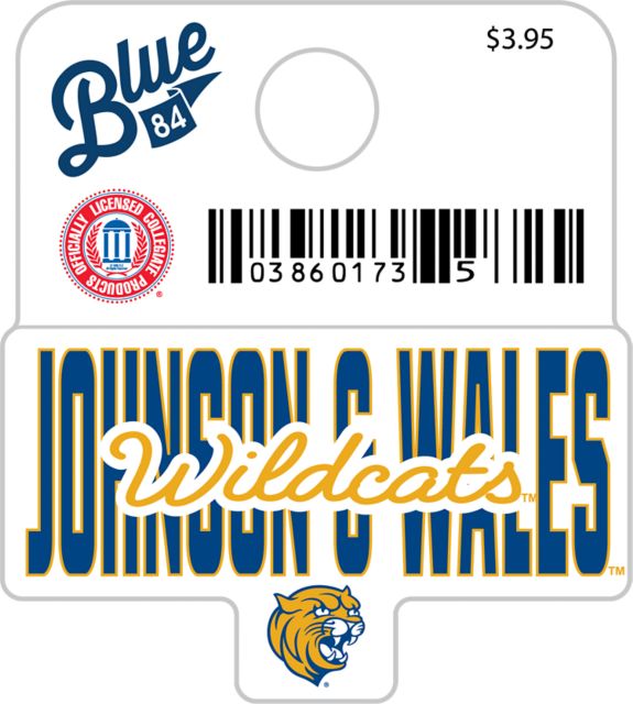 Johnson & Wales University Wildcats Mini Sticker