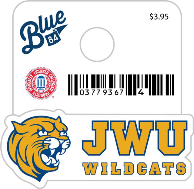 Johnson & Wales University Wildcats Mini Sticker