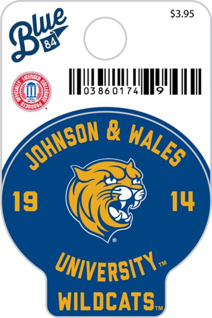 Johnson & Wales University Wildcats Mini Sticker