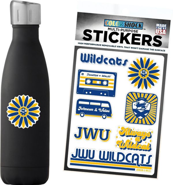 Johnson & Wales University 7.5'' x 7.5'' Sticker Sheet