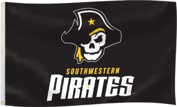  Southwestern University Official Pirates Logo Unisex