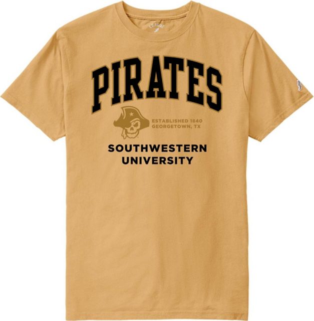  Southwestern University Official Pirates Unisex Youth T Shirt,Athletic  Heather, Small : Sports & Outdoors