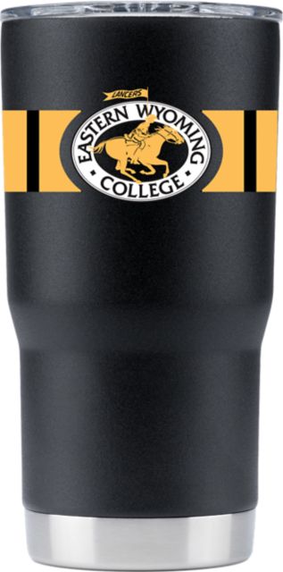 Eastern Wyoming College 20 oz. Vacuum Insulated Striped Tumbler