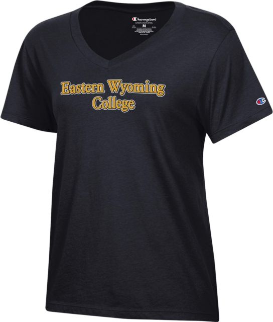 Eastern Wyoming College Women's V-Neck Short Sleeve T-Shirt