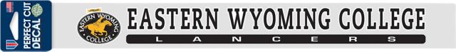 Eastern Wyoming College 2'' x 17'' Perfect Cut Decal