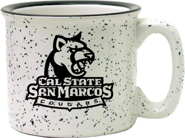 California State University San Marcos Cougars Speckled Mug