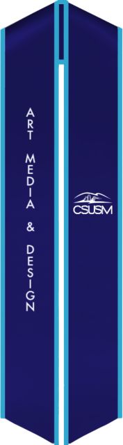 California State University San Marcos Art, Media, and Design Stole