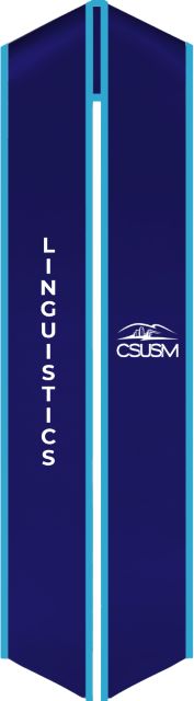 California State University San Marcos Linguistics Stole