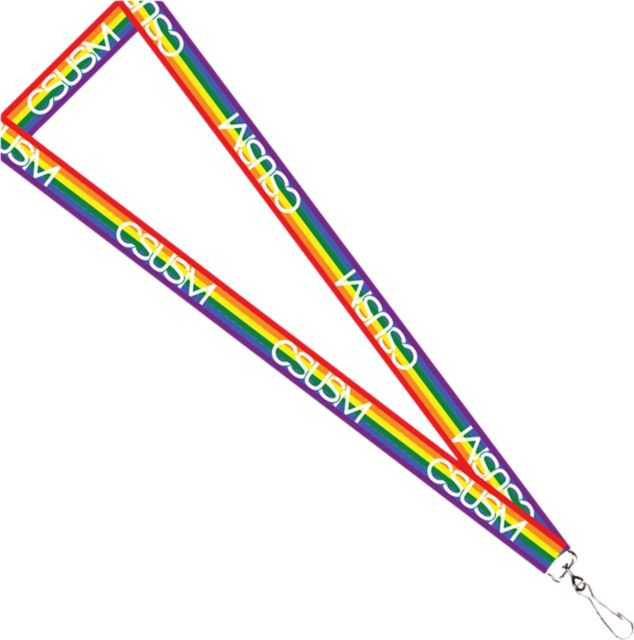 California State University San Marcos Pride 3/4" Lanyard