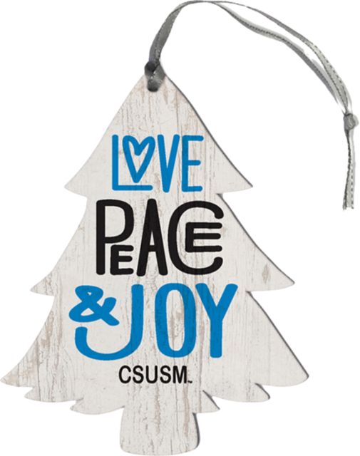 California State University San Marcos Tree Ornament