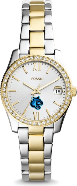 Fossil Scarlette Mini Three-Hand Date Two-Tone Stainless Steel Watch - ONLINE ONLY