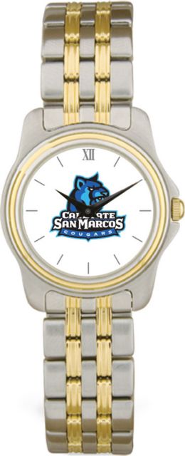 CSI Women's Two Tone Wristwatch  With Colored Medallion - ONLINE ONLY