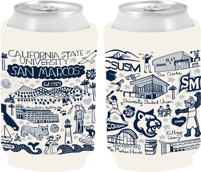 California State University San Marcos Julia Gash Can Coozie