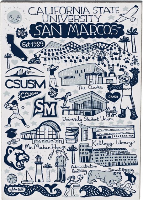 California State University San Marcos Jumbo Magnet