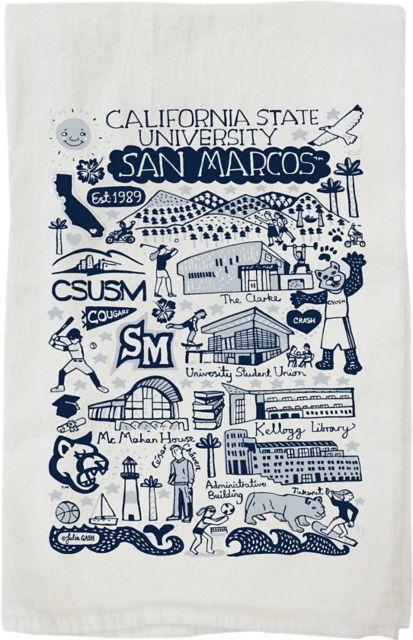 California State University San Marcos Kitchen Towel