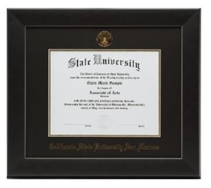 California State University San Marcos 11 x 8.5 Diploma Frame
