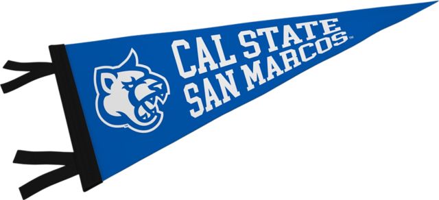 California State University San Marcos Cougars 12'' x 30'' Pennant