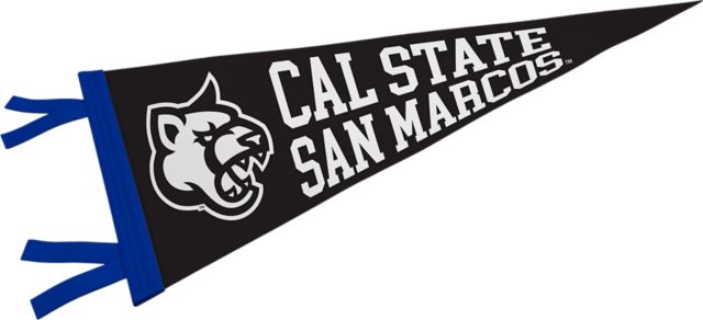 California State University San Marcos Cougars 6'' x 15'' Pennant