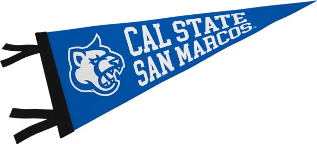 California State University San Marcos Cougars 6'' x 15'' Pennant