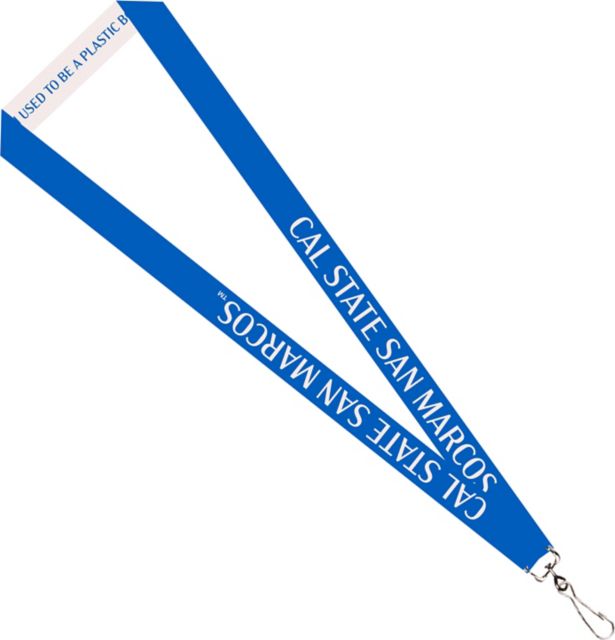 California State University San Marcos Recycled Lanyard