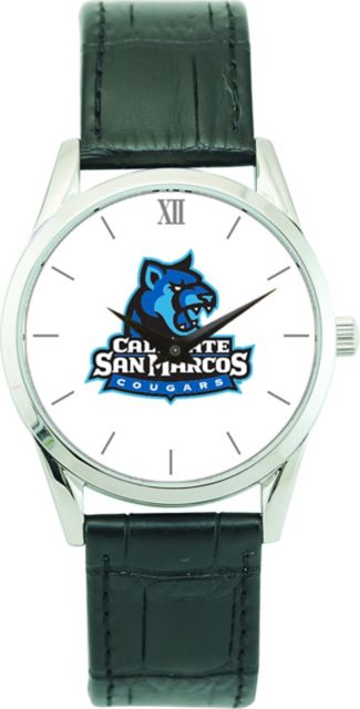 CSI Men's Stainless Steel Wristwatch  (Gift Boxed) Color Medallion Withhite Background - ONLINE ONLY