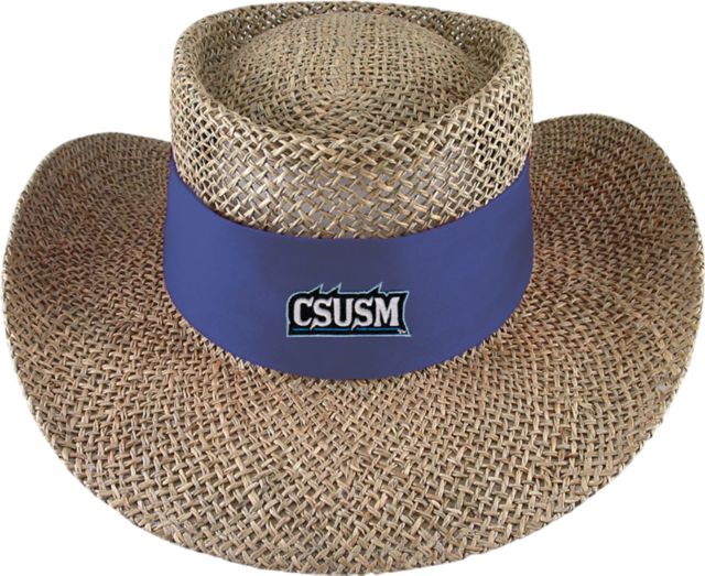 California State University San Marcos Tournament Straw Hat