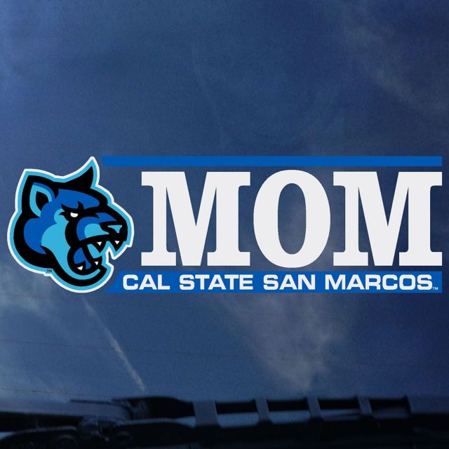 California State University San Marcos Mom Decal