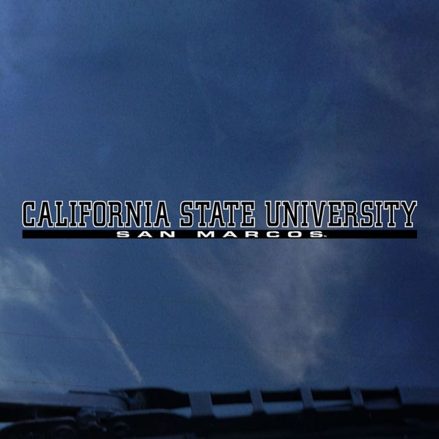 California State University San Marcos Strip Decal