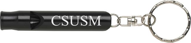 California State University San Marcos Whistle Keychain