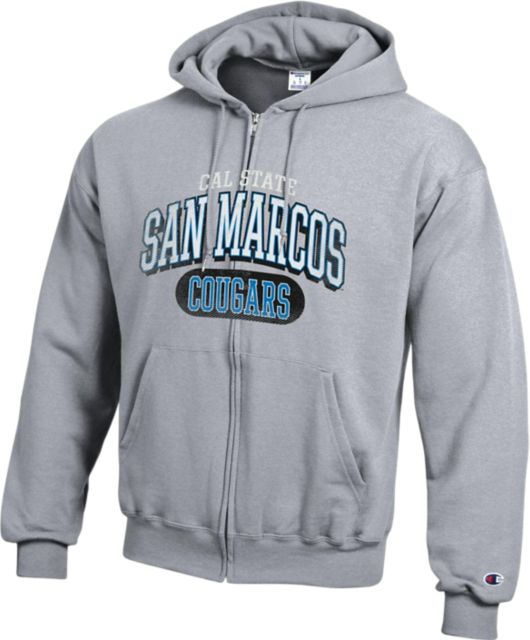 California State University San Marcos Full Zip Hooded Sweatshirt