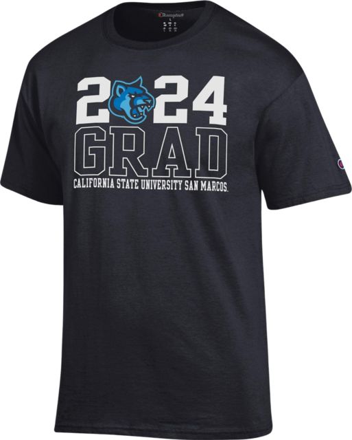 California State University San Marcos Cougars Class of 2024 Short Sleeve T-Shirt