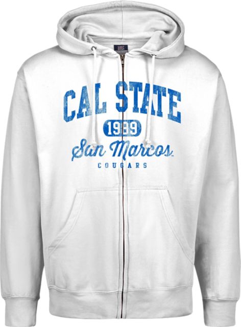 California State University San Marcos Cougars Full Zip Hood