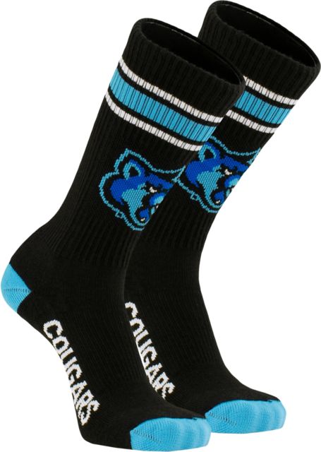 California State University San Marcos Cougars Crew Socks