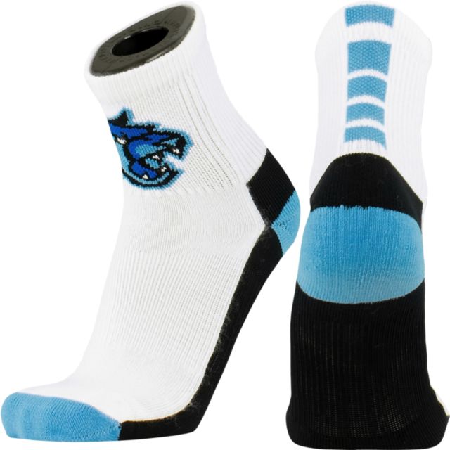 California State University San Marcos Cougars Quarter Cut Socks