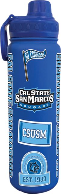 California State University San Marcos 24 oz. Full Wrap Bottle
