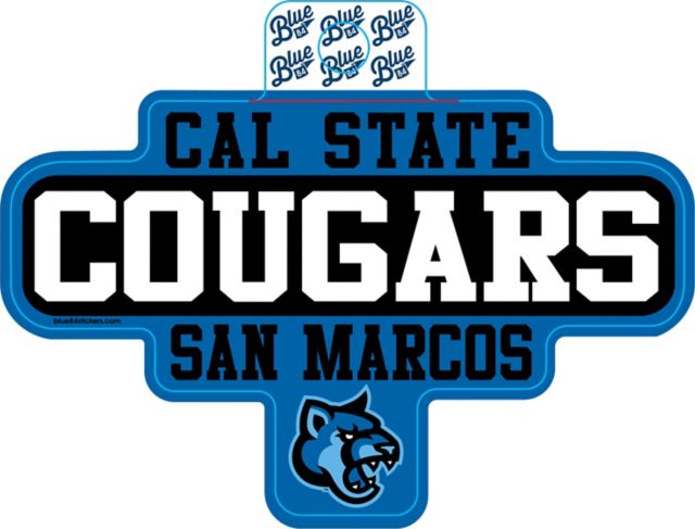 California State University San Marcos Fullsize Sticker