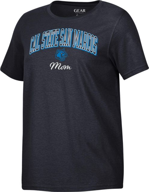 California State University San Marcos Cougars Mom Women's Short Sleeve T-Shirt